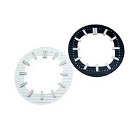 Nouveau cadran à index en forme de bâton creux PP Nautilus avec luminescence verte, diamètre du cadran : 30,5 mm, compatible avec les mouvements NH70 / NH38