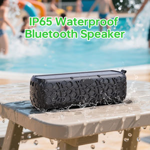 Altavoz Inalámbrico Solar IP65 Resistente al Agua con Linterna LED, Modo SOS, Mini Audio a Prueba <span class=keywords><strong>de</strong></span> Golpes con Mosquetón y Velcro - Product Image 2