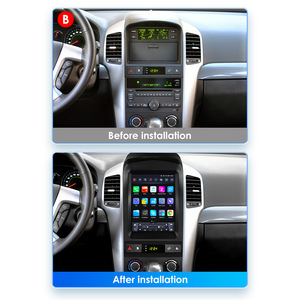 วิทยุติดรถยนต์ CARUPEZ ขนาด 9.7 นิ้ว ระบบ <span class=keywords><strong>Android</strong></span> IPS พร้อม GPS DSP และ CarPlay สำหรับ Chevrolet Capativa ปี 2006-2012 8 คอร์ ดีไซน์แนวตั้งแบบ <span class=keywords><strong>Tesla</strong></span> - Product Image 3
