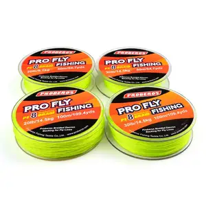 Línea de Pesca Trenzada Topline Wholesale de 8 Hilos y 100 m, Línea de Pesca con Mosca de PE para Río y Arroyo, <span class=keywords><strong>Punta</strong></span> de Cohete - Product Image 1