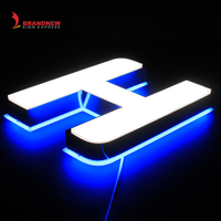 BRANDNEWSIGN Fabricant de lettres en relief personnalisées, enseignes lumineuses LED rétroéclairées, lettres en acrylique, enseignes de magasin, éclairage extérieur