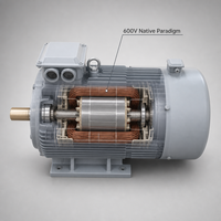 Générateur à aimant permanent 10 kW 20 kW 50 kW 250 tr/min 300 tr/min 350 tr/min, alternateur à basse vitesse et longue durée de vie