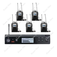 PSM300 sac mortuaire sans fil moniteurs en métal stéréo UHF Vocal dans le système de moniteur d'oreille PSM300 pour scène église PSM 300