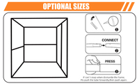 Photomaton Magazine Photo Booth Box Mariage Per Foto Extérieur Personnalisé Vogue Pvc Walk in Cover