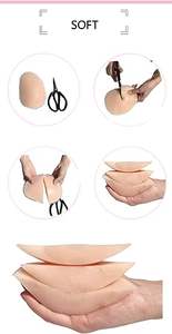 مُعزز الأرداف الذاتي اللصق من السيليكون للنساء، عبوة قطعتين لرفع و تكبير المؤخرة - Product Image 4