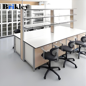 משטח מעבדה פנולי עמיד כימית ברמה גבוהה עם עיצוב מודרני בצבעי שחור/לבן - Product Image 3