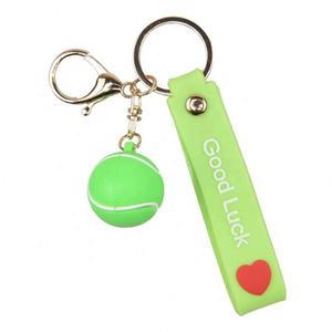 Lot de porte-clés de basket 3D personnalisés écologiques en gros, mini baskets avec boîte et sac, en caoutchouc avec alliage - Product Image 3