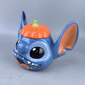 Nuevo Tarro de Galletas de Cerámica y Esmalte con Forma de Gato para Halloween 2025, Duradero y Personalizado, con Tapa de Gato Negro para Decoración del Hogar - Product Image 5