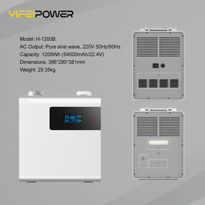 Di động 1200W 3600W năng lượng mặt trời Máy phát điện trạm ngoài trời sạc mở rộng Công suất pin bên ngoài di động ngoài trời điện - Product Image 3