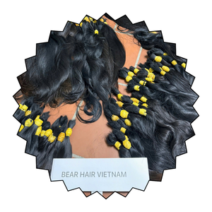 Precio Directo de Fábrica, Proveedor de Cabello Humano de Vietnam, Venta al por Mayor de Cabello Virgen Crudo en Paquetes, Liso Sedoso, Doble Trama - Product Image 1