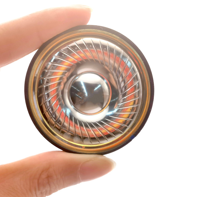 Huayunxin HW50S 50mm 32ohm 120db 100mw Dynamic Driver for Headphones Peek Titanium Plated Diaphragm In-ear Monitor HIFI Speaker
