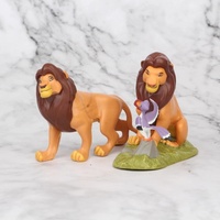 Figurine en plastique 3D du Roi Lion de la série dessin animé HY factory / Jouets en PVC personnalisés pour enfants, modèle de dessin animé Simba, petite figurine du Roi Lion