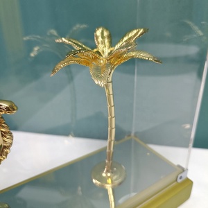 Buque hecho a mano, modelo de Metal de alta calidad, camello árabe con Base de madera, Metal fundido para mascota, impresión comercial, aleación de Zinc, amor Global - Product Image 4
