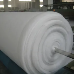 100gsm 200gsm 300gsm 350gsm Polyester Fiber Nonwoven Washable Wadding For Jacket