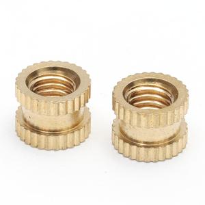 Tùy chỉnh chính xác <span class=keywords><strong>CNC</strong></span> gia công dịch vụ <span class=keywords><strong>CNC</strong></span> gia công đồng thau hạt ren chèn hạt - Product Image 1