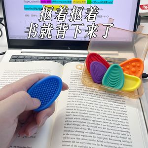 Silicone Sensory Bath Toy Set For Kids 6pcs Random Color Textured Decompression Stone Tactile Cognitive Play Water Fun 2-4 Years - Product Image 1