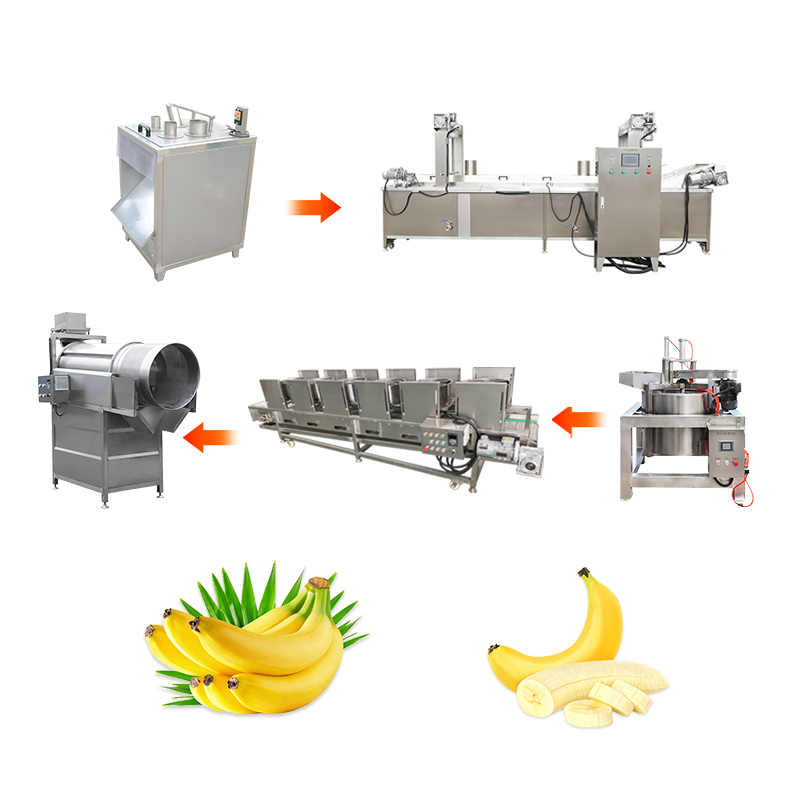 Automatic Banana Chip Production Line Commercial