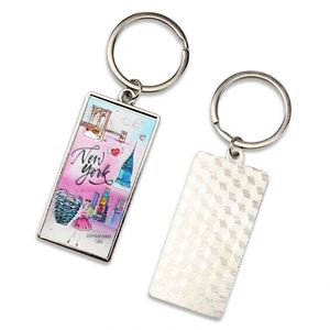 Custom Logo <b>Keychains</b> Corporate Branding <b>Personalized</b> Zinc Alloy Enamel Keyrings for Gifts - Product Image 4