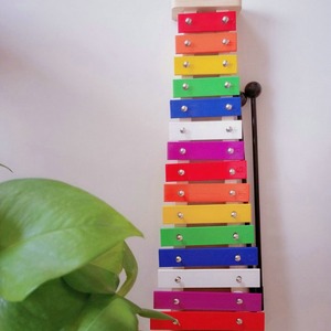 Instrument à percussion Orff Instrument à percussion à main en métal coloré 8 tons/15 tons jouant <span class=keywords><strong>du</strong></span> <span class=keywords><strong>piano</strong></span> - Product Image 6
