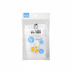 4P Double Bubble <b>Net</b> Wash <b>Bags</b> KR Origin Model Daiso0300 - Product Image 2
