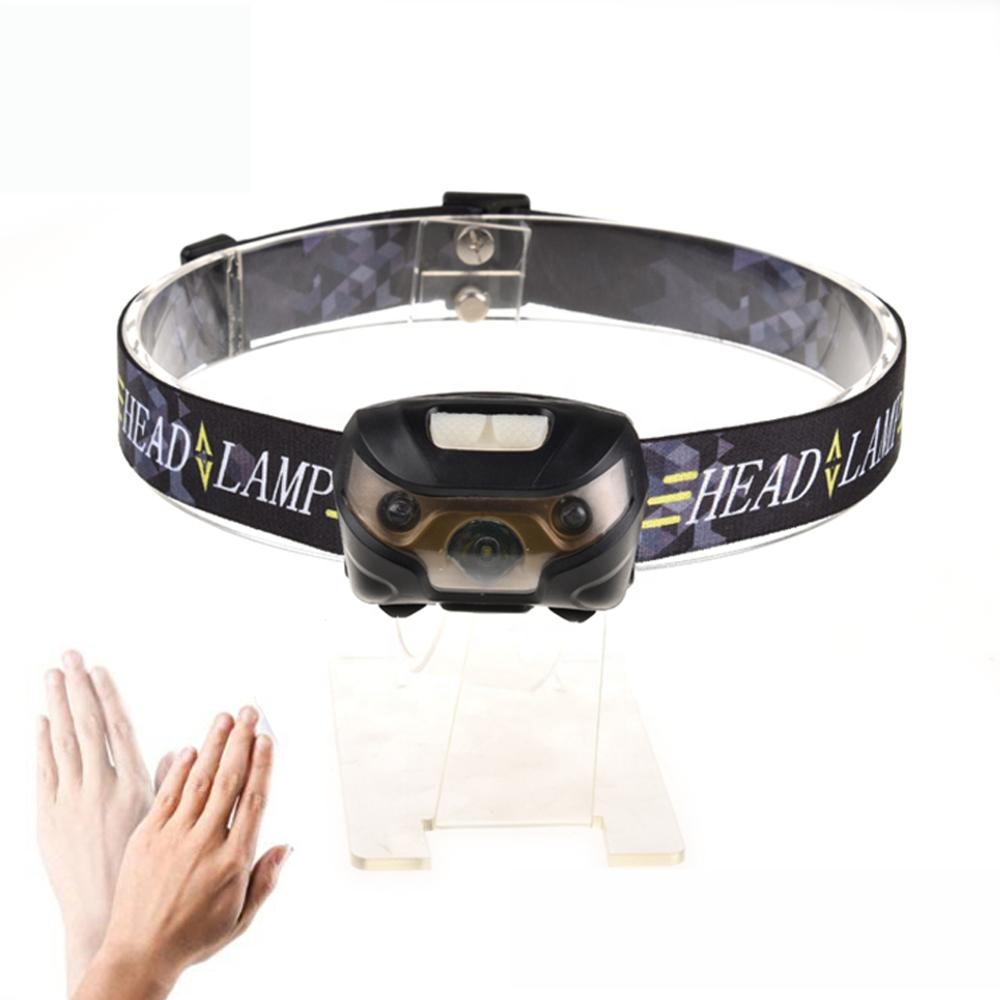 Лучший налобный фонарь Clover с датчиком движения, водонепроницаемый светодиодный налобный фонарь с зарядкой от usb