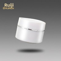 Flacon de crème portable 0,5 oz à marque privée, flacon de vernis à ongles en gel PS, flacon échantillon, emballage personnalisé avec LOGO, finition givrée