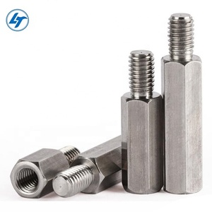 Pernos hexagonales <span class=keywords><strong>de</strong></span> acero <span class=keywords><strong>de</strong></span> grado industrial con rosca UNC, tamaño M2-M8, pernos <span class=keywords><strong>de</strong></span> aislamiento con tuerca extendida - Product Image 3