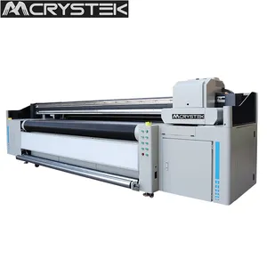 3.2m uv roll to roll printer with magnetic linear motor in soft film light box fast speed printing machine for sale