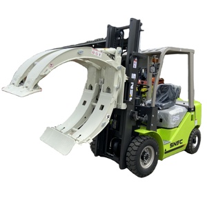 Forklift dengan Penjepit Gulungan Kertas Desain Baru 3T Garpu Pengangkat