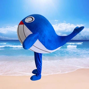 Costume de mascotte de <span class=keywords><strong>dauphin</strong></span> gris personnalisé personnage de dessin animé Costumes de mascotte de baleine animale pour <span class=keywords><strong>adulte</strong></span> - Product Image 5