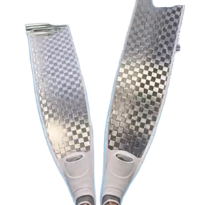 Custom Design PP TPR Long Fins for Adults for Freediving Surfing and Training <b>Silicone</b> Swim Fins Wholesale - Product Image 2