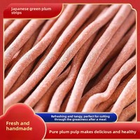 Bonbons en forme de bandes de baies d'aubépine sucrées, sachet de 500g, friandises de viande de prune séchée, nourriture pour enfants, tendance sur internet