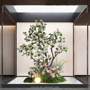 Bán Buôn Nhân Tạo Tú Cầu Hoa Cây Trong Nhà Ngoài Trời Nhà Vườn Đám Cưới Nhà Máy Trang Trí Nội Thất Cây Giả Sàn Cảnh Quan Trang Trí - Product Image 5