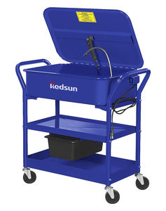 Carro <span class=keywords><strong>de</strong></span> Lavado Móvil <span class=keywords><strong>de</strong></span> Acero <span class=keywords><strong>de</strong></span> 20 Galones con 4 Ruedas y Estante <span class=keywords><strong>de</strong></span> Servicio, Certificado ETL, 1 Año <span class=keywords><strong>de</strong></span> Garantía, Carro <span class=keywords><strong>de</strong></span> Limpieza para Taller - Product Image 3