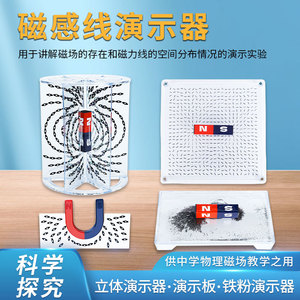 Magnetic Field Lines Demonstration Board J24005: Magnetic Field Lines, Electromagnetic Fields, <b>Physics</b> Experiment Equipment for - Product Image 1