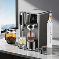 Distributeur automatique de boissons gazeuses 6-en-1 Auto Mastic : machine à soda, eau pétillante, café et thé