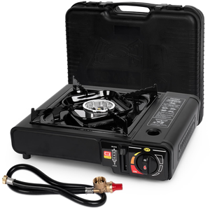 Kits d'outils pour <span class=keywords><strong>barbecue</strong></span> d'extérieur Réchaud à <span class=keywords><strong>gaz</strong></span> de <span class=keywords><strong>camping</strong></span> manuel simple et léger au butane - Product Image 1