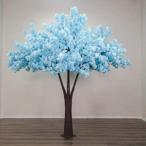 Árbol de Flores de Cerezo Artificial Personalizado, Árbol de Flores de Alta Simulación, Árbol de Flores de Cerezo Decorativo Grande - Product Image 1