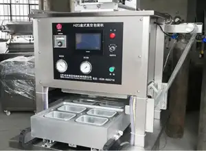 2023 Popular Original Factory MAP Automatic Modified Atmosphere Packaging Nitrogen Filling Vacuum Packing Machine