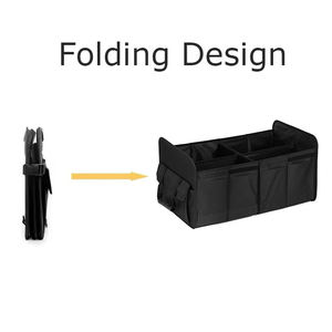 Boîte <span class=keywords><strong>de</strong></span> <span class=keywords><strong>rangement</strong></span> pliable multi-compartiments <span class=keywords><strong>pour</strong></span> <span class=keywords><strong>véhicule</strong></span>, accessoires d'organisation automobile, universelle <span class=keywords><strong>pour</strong></span> SUV - Product Image 6