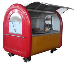 Camión de remolque de comida inoxidable eléctrico Camión de comida de cocina móvil - Product Image 2