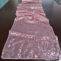 Chemin de table en sequins dorés en gros, chemin de table en tissu scintillant pour mariage, hôtel, banquet, événement formel, décoration de table