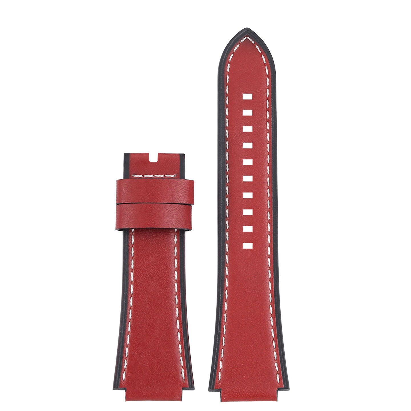 red band white thread no buckle