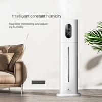Humidificateur ultrasonique intelligent à grande capacité de 8 L pour usage domestique, type sur pied, contrôle de l'humidité, UV, pour l'exportation et le commerce international