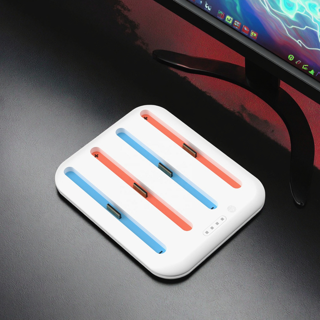 Oem RGB Light Multi Controller Charging Station for Nintendo Switch 2 Joycon Controller Charger Dock for Ns 2 Game