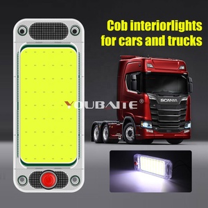 Mini lampe à <span class=keywords><strong>LED</strong></span> ultra lumineuse pour lecture de toit en dôme pour voiture et <span class=keywords><strong>camion</strong></span>, <span class=keywords><strong>ampoule</strong></span> d'intérieur Cob 12v 24v Auto panneau d'intérieur ultra-mince - Product Image 3