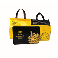 OEM ODM Musang King Durian Snow Skin Mooncake Boîte en fer blanc Emballage métallique vide rectangulaire gaufré pour gâteau aux biscuits aux dattes