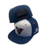 Desain Baru Gorras Bordir 3D Custom Topi Flat Bill Pria Topi Snapback Grosir Topi dan Gorra Snapback Hip Hop