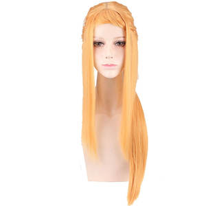 Ainizi - Peluca de Cosplay de 70 cm, Color Naranja Amarillo, de la Serie Re:Zero, Personaje de Priscilla Barielle, para Niñas - Product Image 2