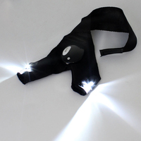 Guantes de Pesca Luminosos LED para Exteriores 2025, Guantes de Medio Dedo con Luz, Guantes de Pesca Nocturna con Luz en los Dedos, Venta al por Mayor